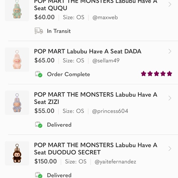 POP MART THE MONSTERS Labubu Have A Seat HEHE - Picture 6 of 10